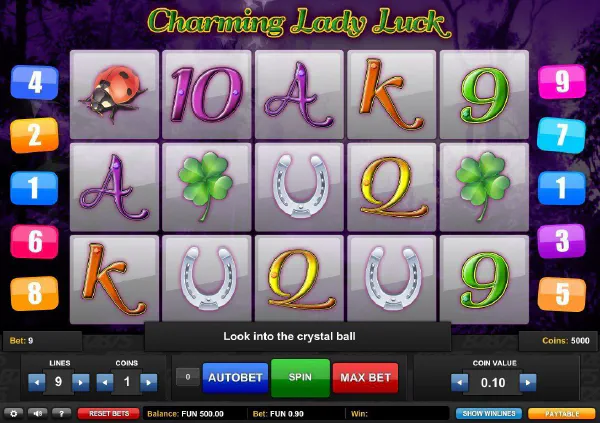 Charming Lady Luck slots