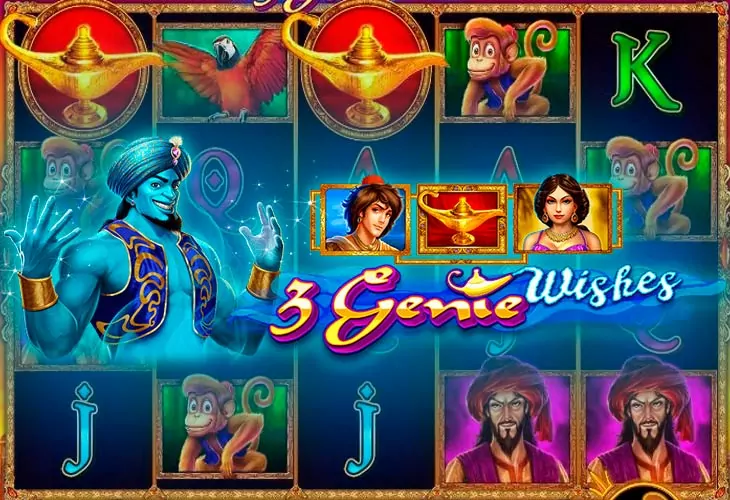Ігровий автомат 3 Genie Wishes онлайн від Pragmatic Play