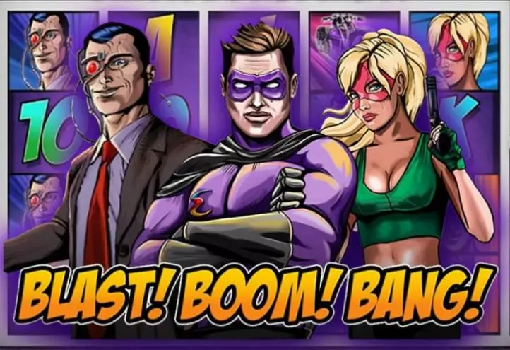 Blast Boom Bang slot - ігровий автомат для супергероїв
