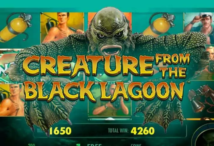 Ігровий автомат Creature from the Black Lagoon онлайн від NetEnt