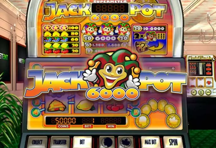 Ігровий автомат Jackpot 6000 онлайн від NetEnt