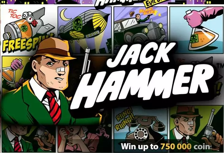 Ігровий автомат Jack Hammer онлайн від NetEnt
