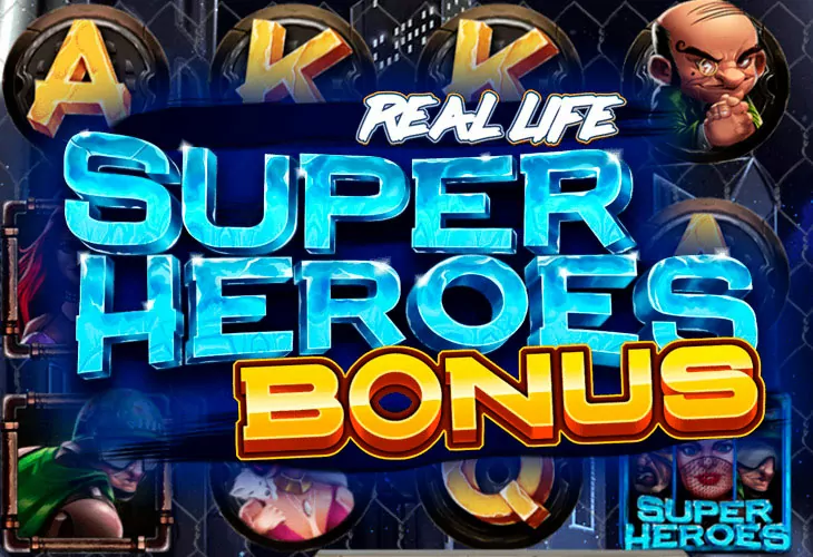 Ігровий автомат Real Life Superheroes Bonus онлайн від Spinmatic